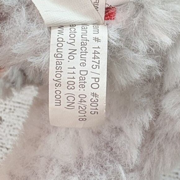 Douglas Kitten " Little Handful" Plush Stuffed Animal Toy Grey & White 14475 - Picture 7 of 7